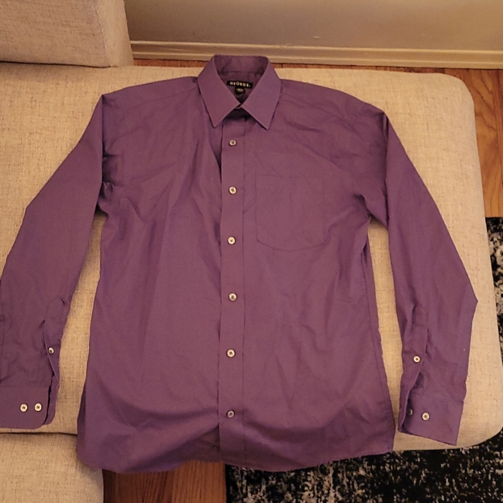 Men's button down dress shirt. US size small
